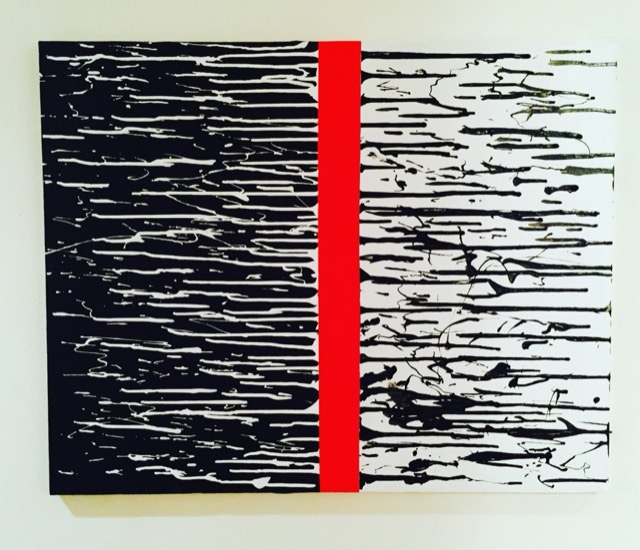 Red center stripe