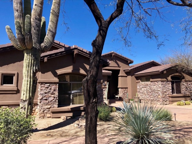Stucco exterior